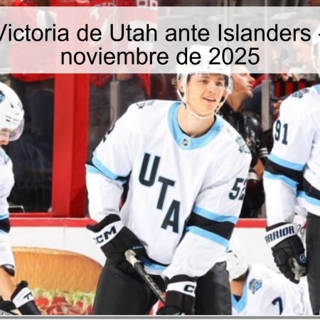 Predicción: Victoria de Utah ante Islanders – NHL, 15 de noviembre de 2025