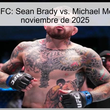 Predicción UFC: Sean Brady vs. Michael Morales, 16 de noviembre de 2025