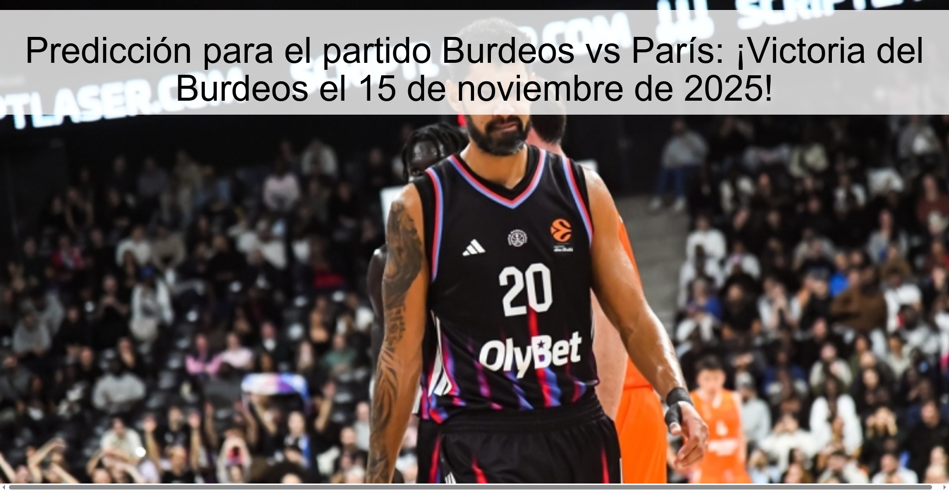 Predicción para el partido Burdeos vs París: ¡Victoria del Burdeos el 15 de noviembre de 2025! 1 323954
