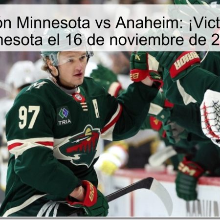 Predicción Minnesota vs Anaheim: ¡Victoria para Minnesota el 16 de noviembre de 2025!