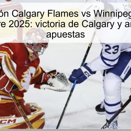Predicción Calgary Flames vs Winnipeg Jets 16 noviembre 2025: victoria de Calgary y análisis de apuestas