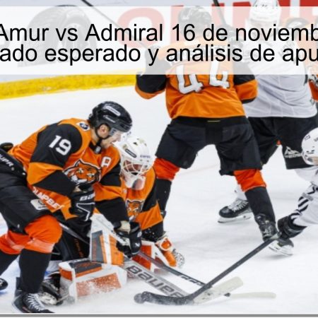 Predicción Amur vs Admiral 16 de noviembre de 2025: resultado esperado y análisis de apuestas