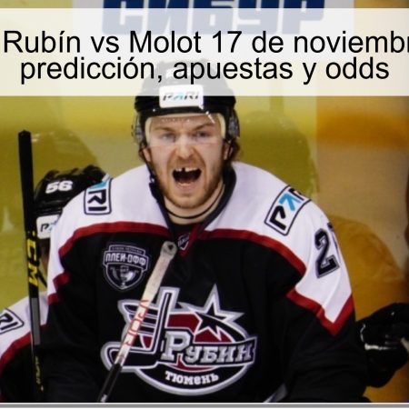 Pronóstico Rubín vs Molot 17 de noviembre de 2025: predicción, apuestas y odds