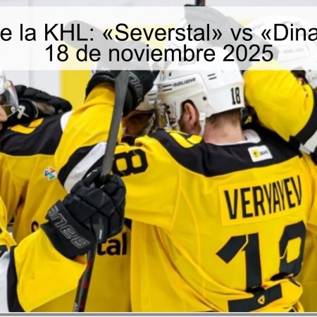 Pronóstico de la KHL: «Severstal» vs «Dinamo Minsk» – 18 de noviembre 2025