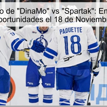 Pronóstico de “DinaMo” vs “Spartak”: Empate con Buenas Oportunidades el 18 de Noviembre de 2025