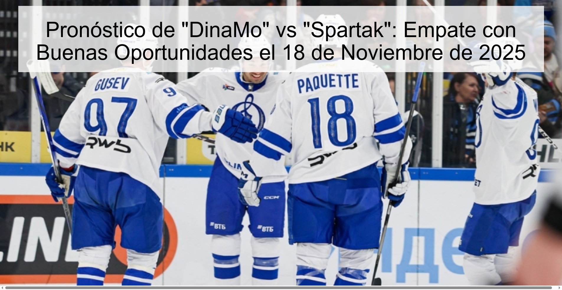 Pronóstico de "DinaMo" vs "Spartak": Empate con Buenas Oportunidades el 18 de Noviembre de 2025 1 324710