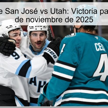 Pronóstico de San José vs Utah: Victoria para Utah el 19 de noviembre de 2025