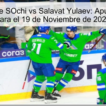 Pronóstico de SОchi vs Salavat Yulaev: Apuesta Segura para el 19 de Noviembre de 2025