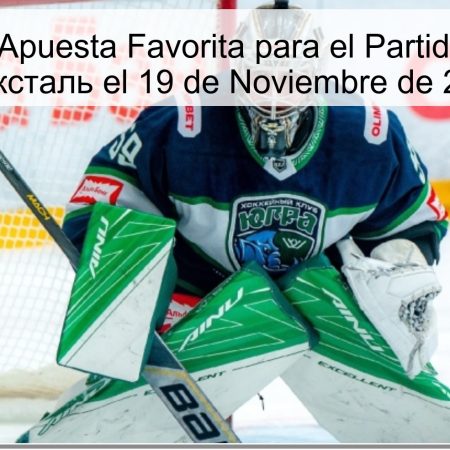 Pronóstico y Apuesta Favorita para el Partido entre Югра e Ижсталь el 19 de Noviembre de 2025
