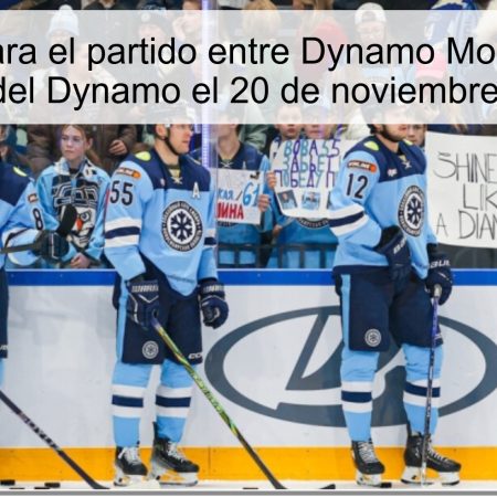 Pronóstico para el partido entre Dynamo Moscú y Siberia: Victoria del Dynamo el 20 de noviembre de 2025