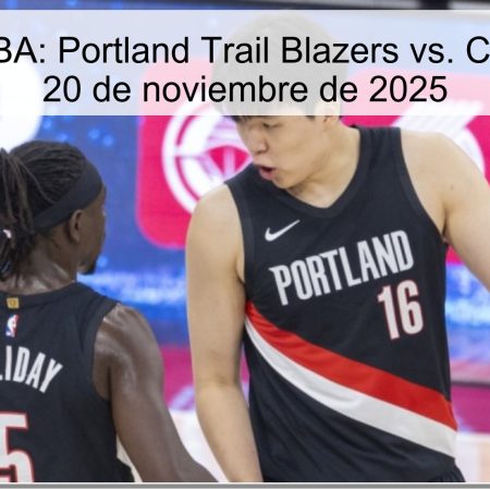 Pronóstico NBA: Portland Trail Blazers vs. Chicago Bulls – 20 de noviembre de 2025