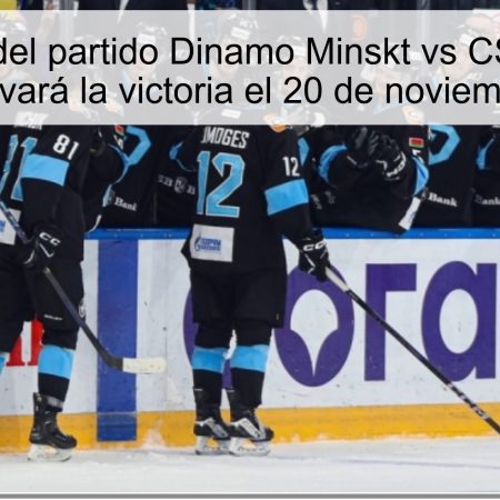 Pronóstico del partido Dinamo Minskt vs CSKA Moscú: ¿Quién se llevará la victoria el 20 de noviembre de 2025?