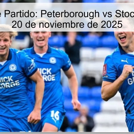 Pronóstico de Partido: Peterborough vs Stockport County, 20 de noviembre de 2025