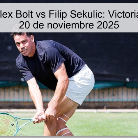 Pronóstico Alex Bolt vs Filip Sekulic: Victoria para Bolt el 20 de noviembre 2025