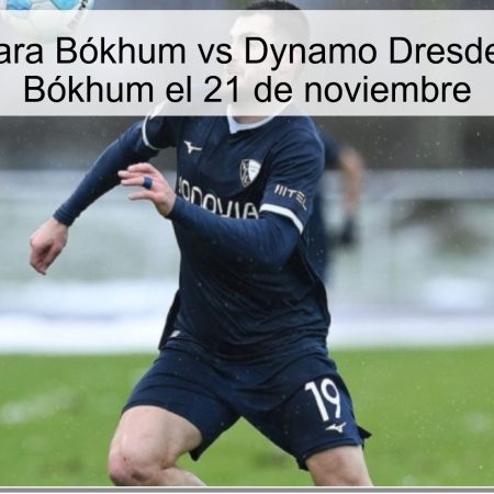 Pronóstico para Bókhum vs Dynamo Dresde: Victoria del Bókhum el 21 de noviembre