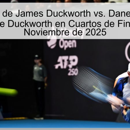 Pronóstico de James Duckworth vs. Dane Sweeney: Victoria de Duckworth en Cuartos de Final – 21 de Noviembre de 2025