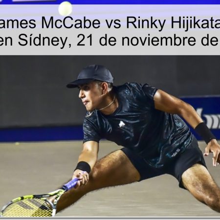 Pronóstico: James McCabe vs Rinky Hijikata – Cuartos de final en Sídney, 21 de noviembre de 2025