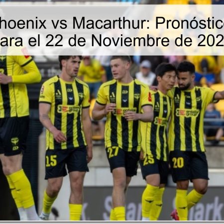 Wellington Phoenix vs Macarthur: Pronóstico y Apuestas para el 22 de Noviembre de 2025