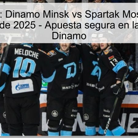 Pronóstico: Dinamo Minsk vs Spartak Moscú – 22 de noviembre de 2025 – Apuesta segura en la victoria de Dinamo