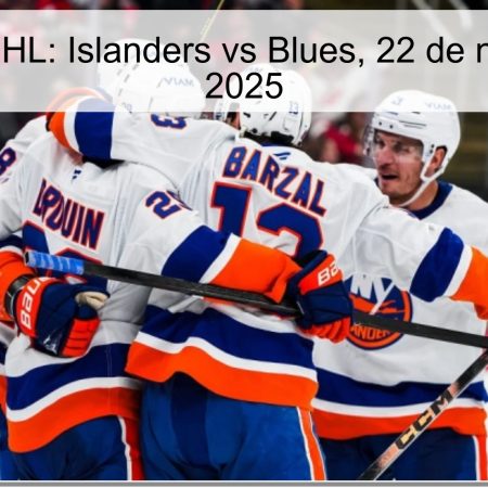 Pronóstico NHL: Islanders vs Blues, 22 de noviembre de 2025