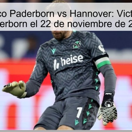 Pronóstico Paderborn vs Hannover: Victoria para Paderborn el 22 de noviembre de 2025