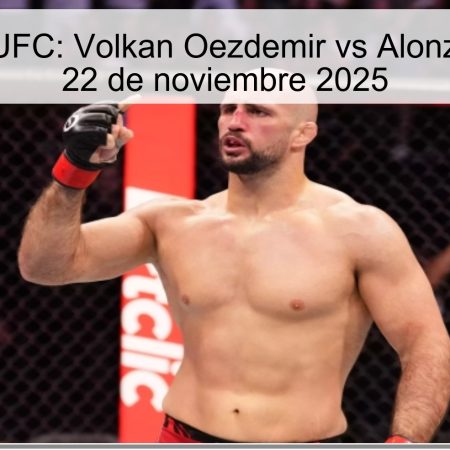 Pronóstico UFC: Volkan Oezdemir vs Alonzo Menifield, 22 de noviembre 2025