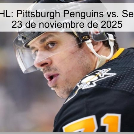 Pronóstico NHL: Pittsburgh Penguins vs. Seattle Kraken – 23 de noviembre de 2025