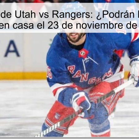 Pronóstico de Utah vs Rangers: ¿Podrán los Mamuts brillar en casa el 23 de noviembre de 2025?