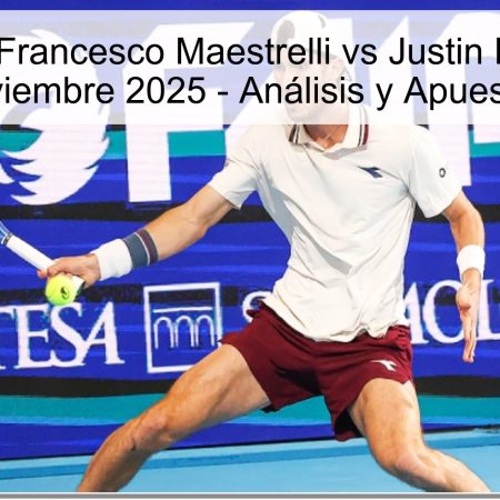 Pronóstico: Francesco Maestrelli vs Justin Engel, 22 de noviembre 2025 – Análisis y Apuestas