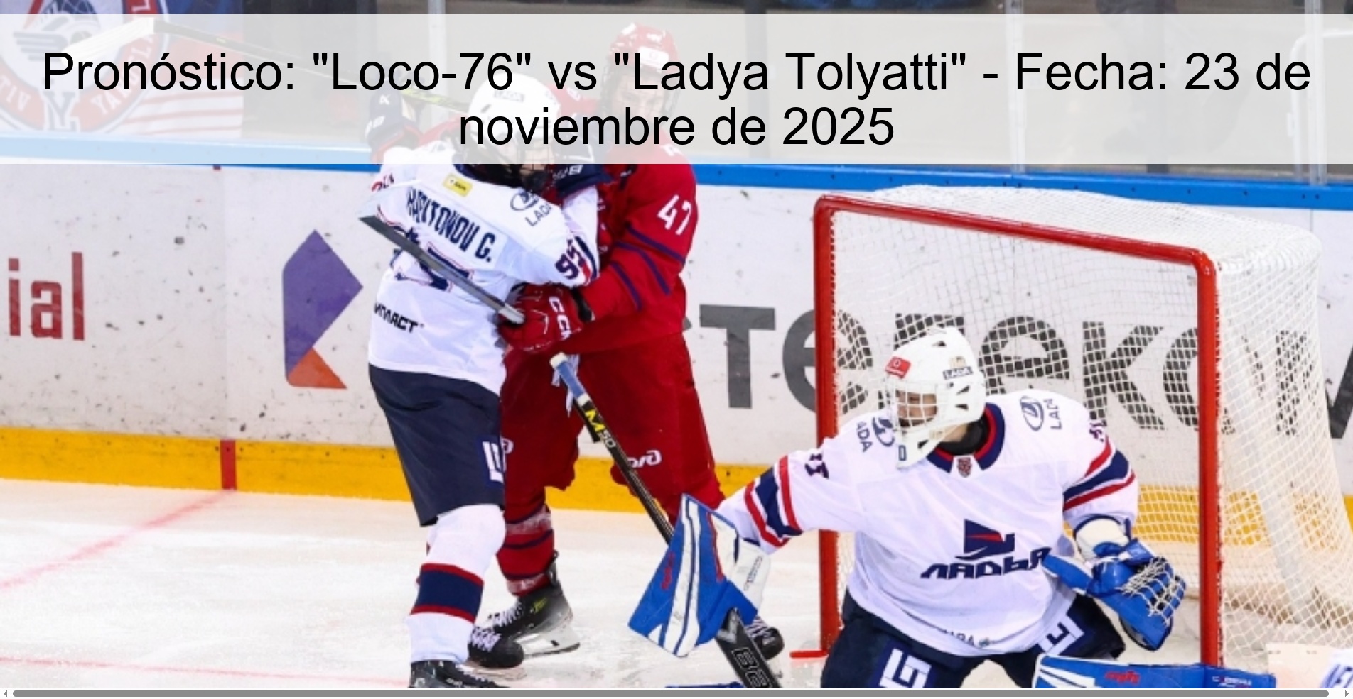 Pronóstico: "Loco-76" vs "Ladya Tolyatti" - Fecha: 23 de noviembre de 2025 1 326496