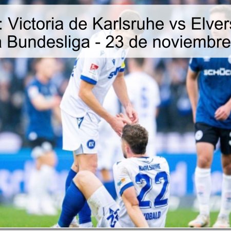 Pronóstico: Victoria de Karlsruhe vs Elversberg en la Segunda Bundesliga – 23 de noviembre de 2025