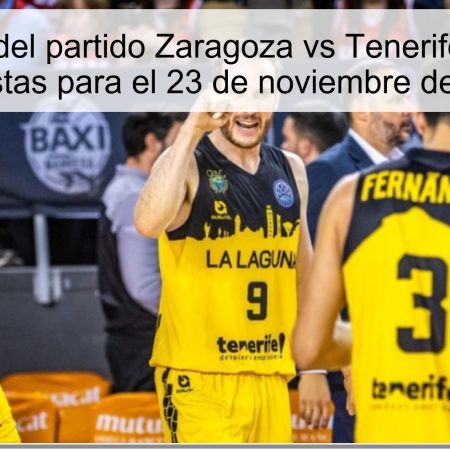 Pronóstico del partido Zaragoza vs Tenerife: Análisis y Apuestas para el 23 de noviembre de 2025