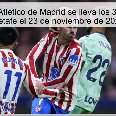 Pronóstico: Atlético de Madrid se lleva los 3 puntos ante Getafe el 23 de noviembre de 2025