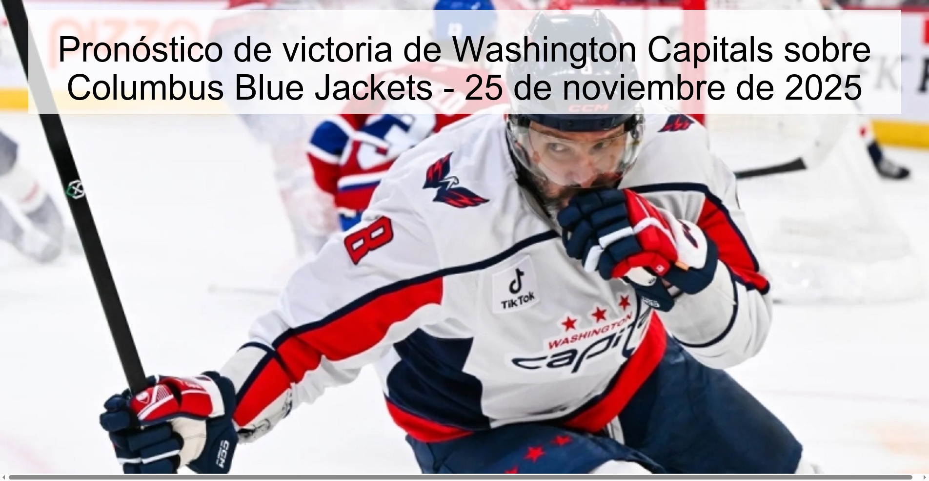 Pronóstico de victoria de Washington Capitals sobre Columbus Blue Jackets - 25 de noviembre de 2025 1 326938