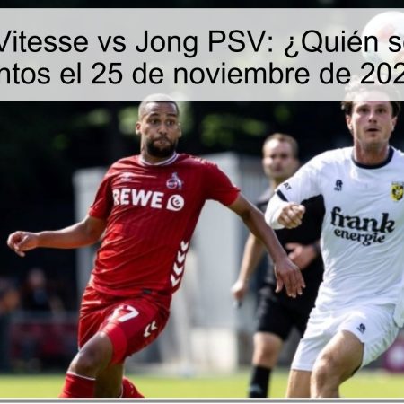Pronóstico Vitesse vs Jong PSV: ¿Quién se llevará los puntos el 25 de noviembre de 2025?