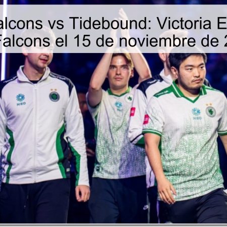 Pronóstico Falcons vs Tidebound: Victoria Esperada para los Falcons el 15 de noviembre de 2025