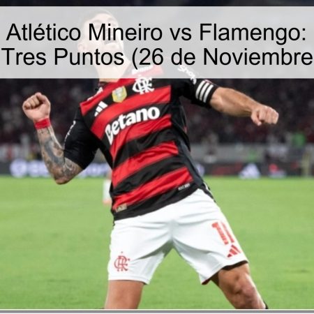 Pronóstico Atlético Mineiro vs Flamengo: El Líder se Lleva los Tres Puntos (26 de Noviembre de 2025)