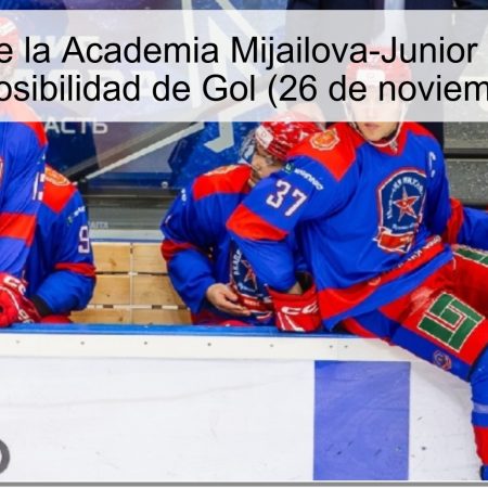 Pronóstico de la Academia Mijailova-Junior vs. Tigres de Amur: Alta Posibilidad de Gol (26 de noviembre de 2025)