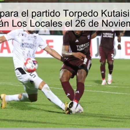 Pronóstico para el partido Torpedo Kutaisi vs Kolkheti 1913: Ganarán Los Locales el 26 de Noviembre de 2025