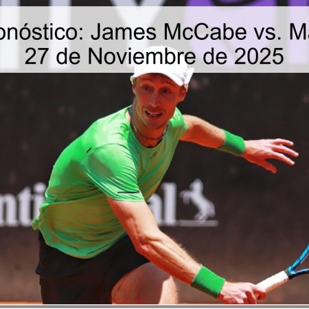 Análisis y Pronóstico: James McCabe vs. Mark Polmans, 27 de Noviembre de 2025