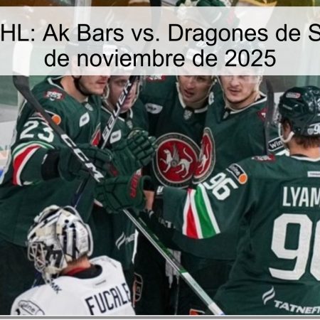 Pronóstico KHL: Ak Bars vs. Dragones de Shanghái – 28 de noviembre de 2025