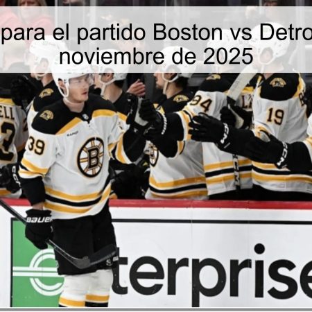 Pronóstico para el partido Boston vs Detroit del 30 de noviembre de 2025