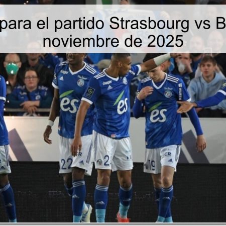 Pronóstico para el partido Strasbourg vs Brest – 30 de noviembre de 2025