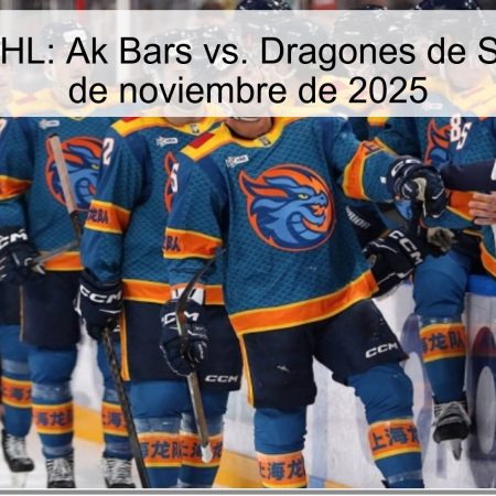 Pronóstico KHL: Ak Bars vs. Dragones de Shanghai – 30 de noviembre de 2025
