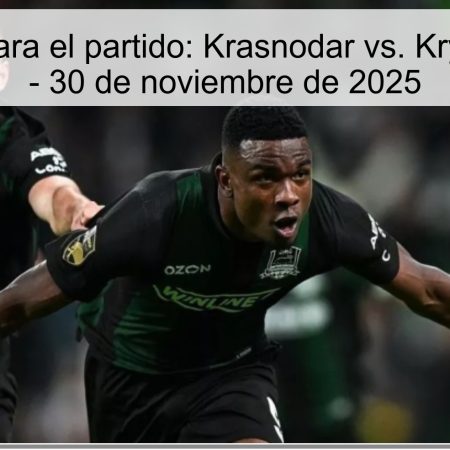Pronóstico para el partido: Krasnodar vs. Kryl’ya Sovetov – 30 de noviembre de 2025