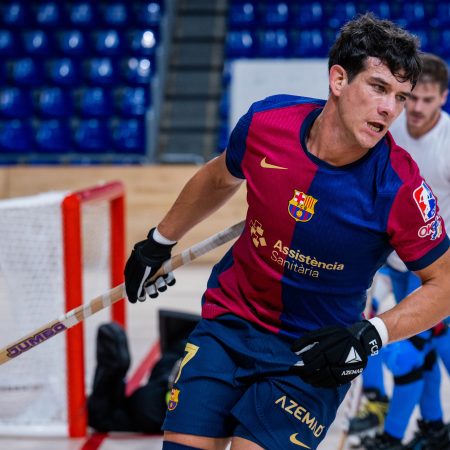 El Barça Brilla con una Victoria Abrumadora de 10-1 en la OK Liga: Gol histórico para Pablo Álvarez