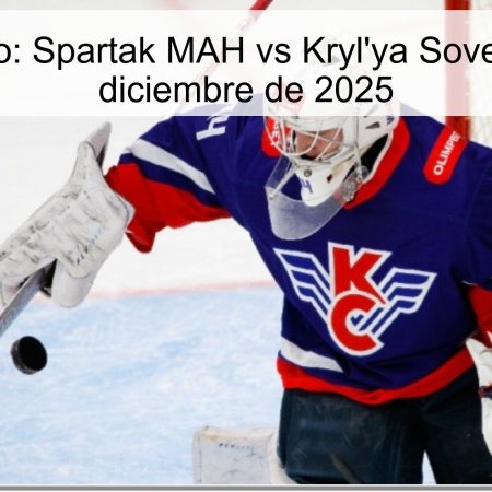 Pronóstico: Spartak MAH vs Kryl’ya Sovetov – 1 de diciembre de 2025