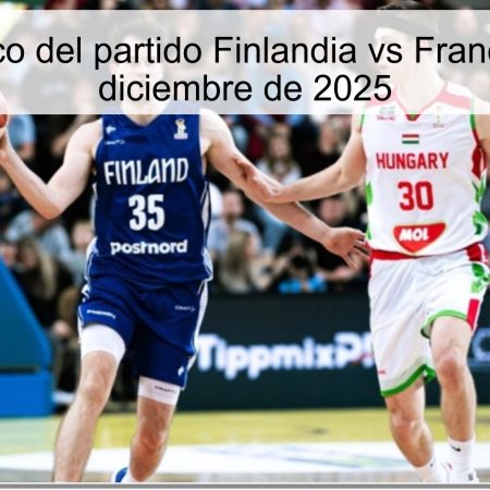 Pronóstico del partido Finlandia vs Francia – 1 de diciembre de 2025
