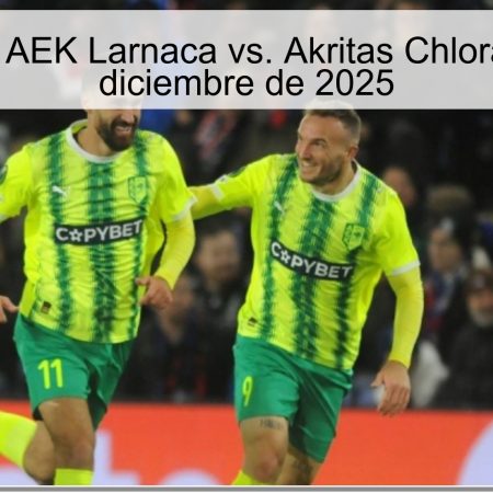 Pronóstico AEK Larnaca vs. Akritas Chlorakas – 1 de diciembre de 2025