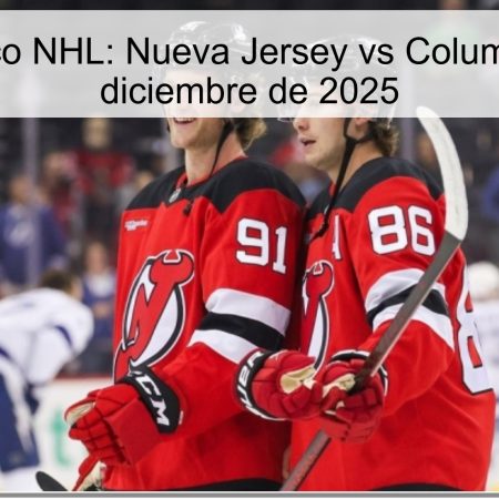 Pronóstico NHL: Nueva Jersey vs Columbus 2 de diciembre de 2025